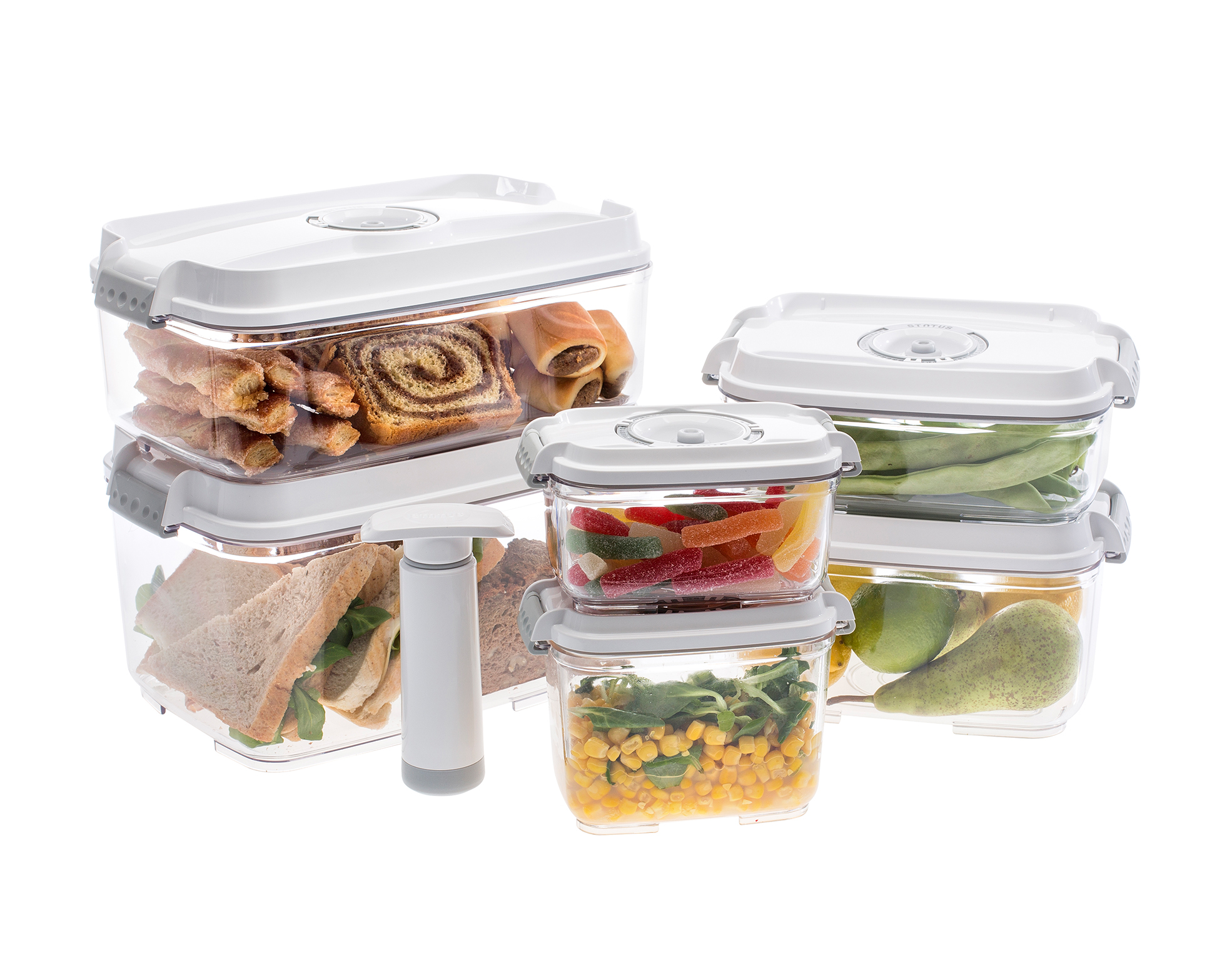 maksi družinski set vakuumskih posod Status