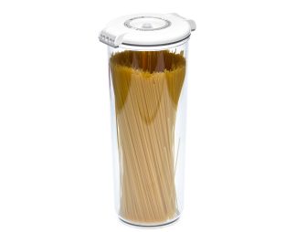 Okrogla vakuumska posoda, 2,5 litra - bela