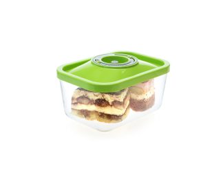 Steklena vakuumska posoda, 1,4 litra - zelena