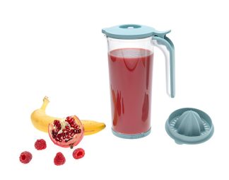 Vakuumski vrč z ožemalnikom, 1 l - mint