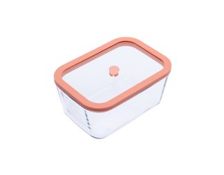 Viva steklena vakuumska posoda, 1,4 litra - losos