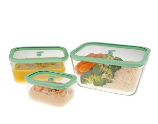 steklene posode za hrano pirex