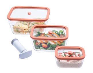 viva set steklenih posod